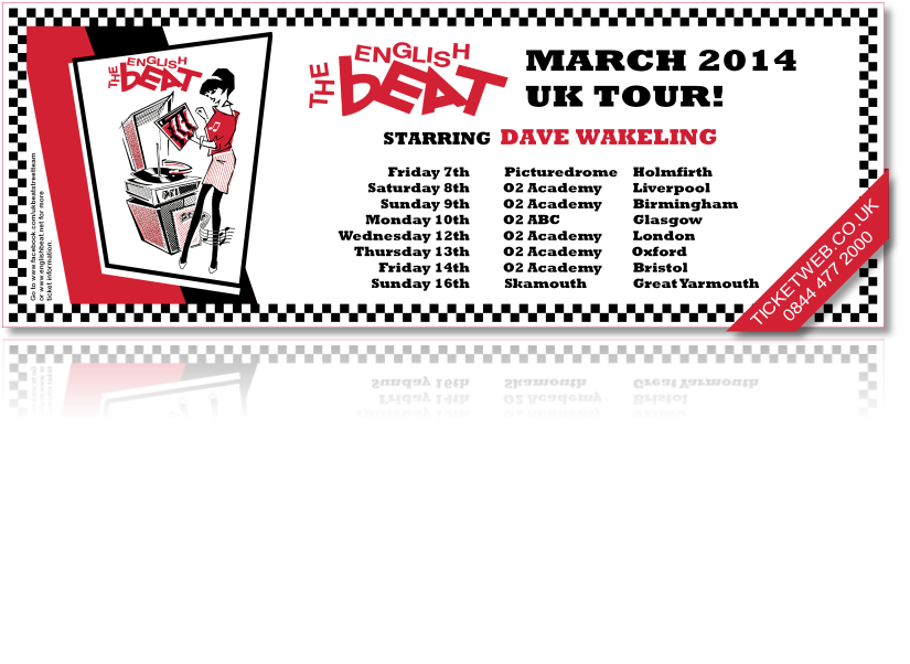 TICKETWEB.CO.UK
0844 477 2000